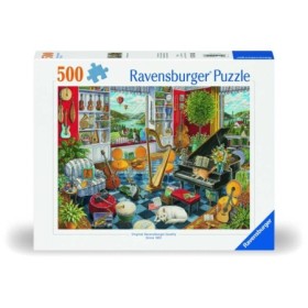 Puzzle sala de muzica 500 piese design nou
